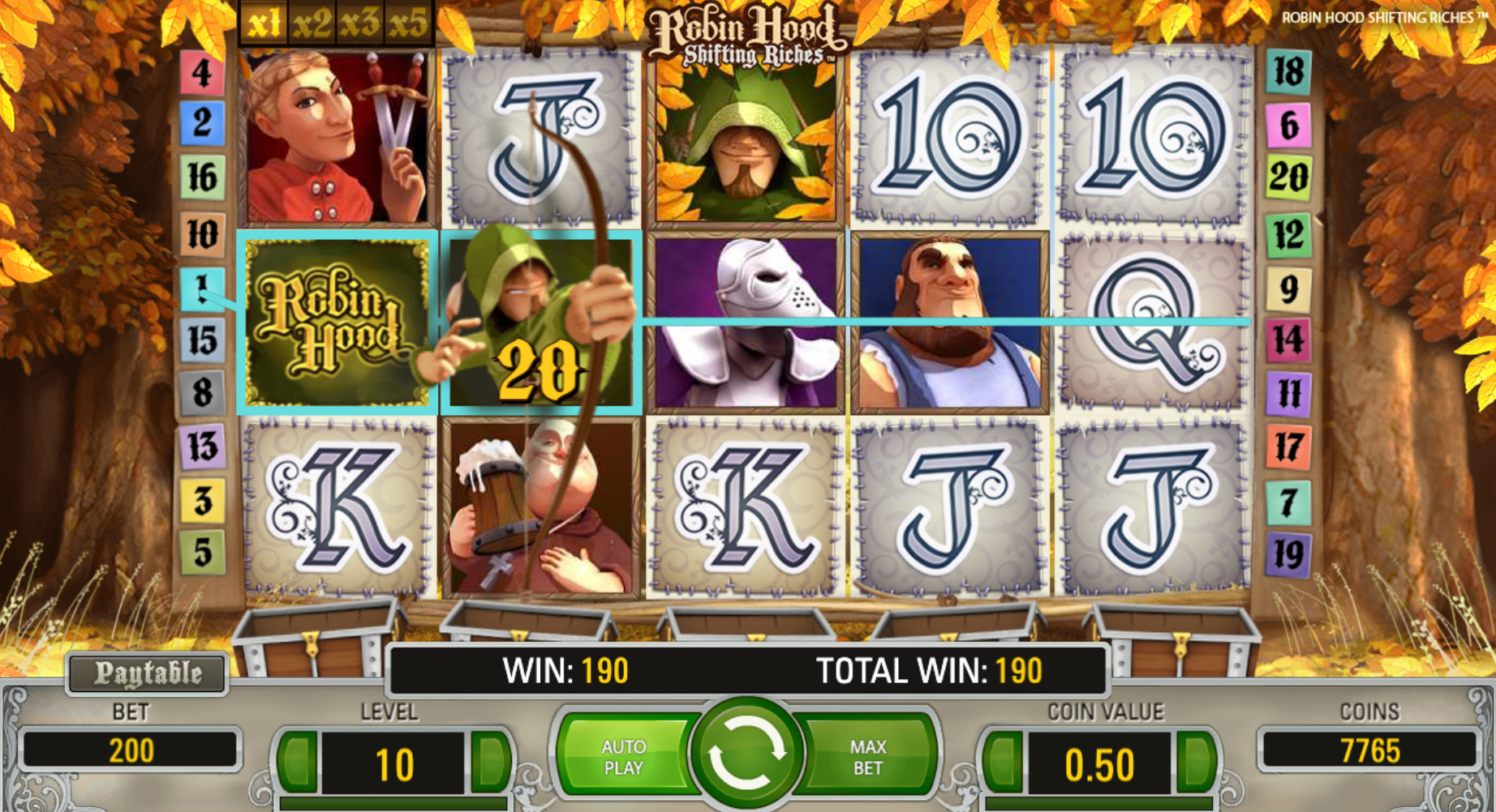 Robin Hood Shifting Riches slot